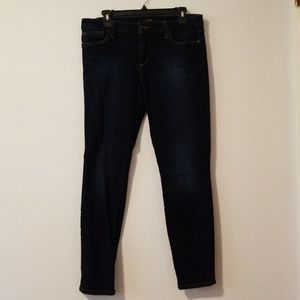 Joe's Katya skinny ankle dark blue